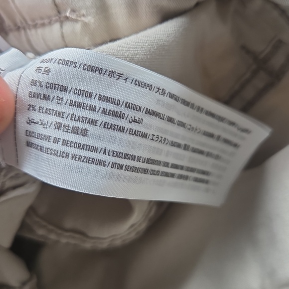 *Light Tan* Hollister Ultra High Rise Baggy Cargo Pants Size 24-25 (000R) - Picture 7 of 16